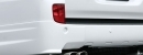 Накладки на задний бампер Aura Toyota LC 200