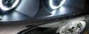 Передняя оптика для Lexus RX (черная)
